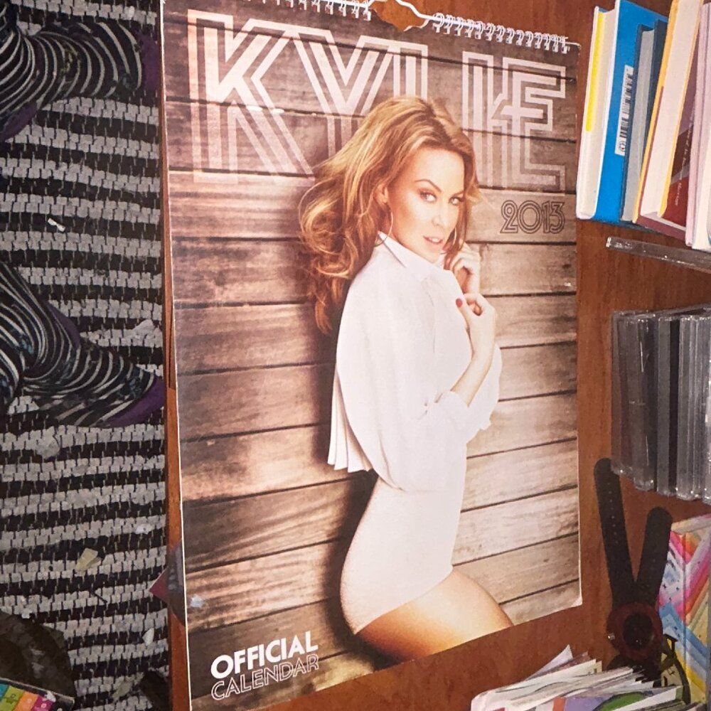 Kylie Minogue Official 2013 Calendar RARE Legit Official Merch Excellent Cond.